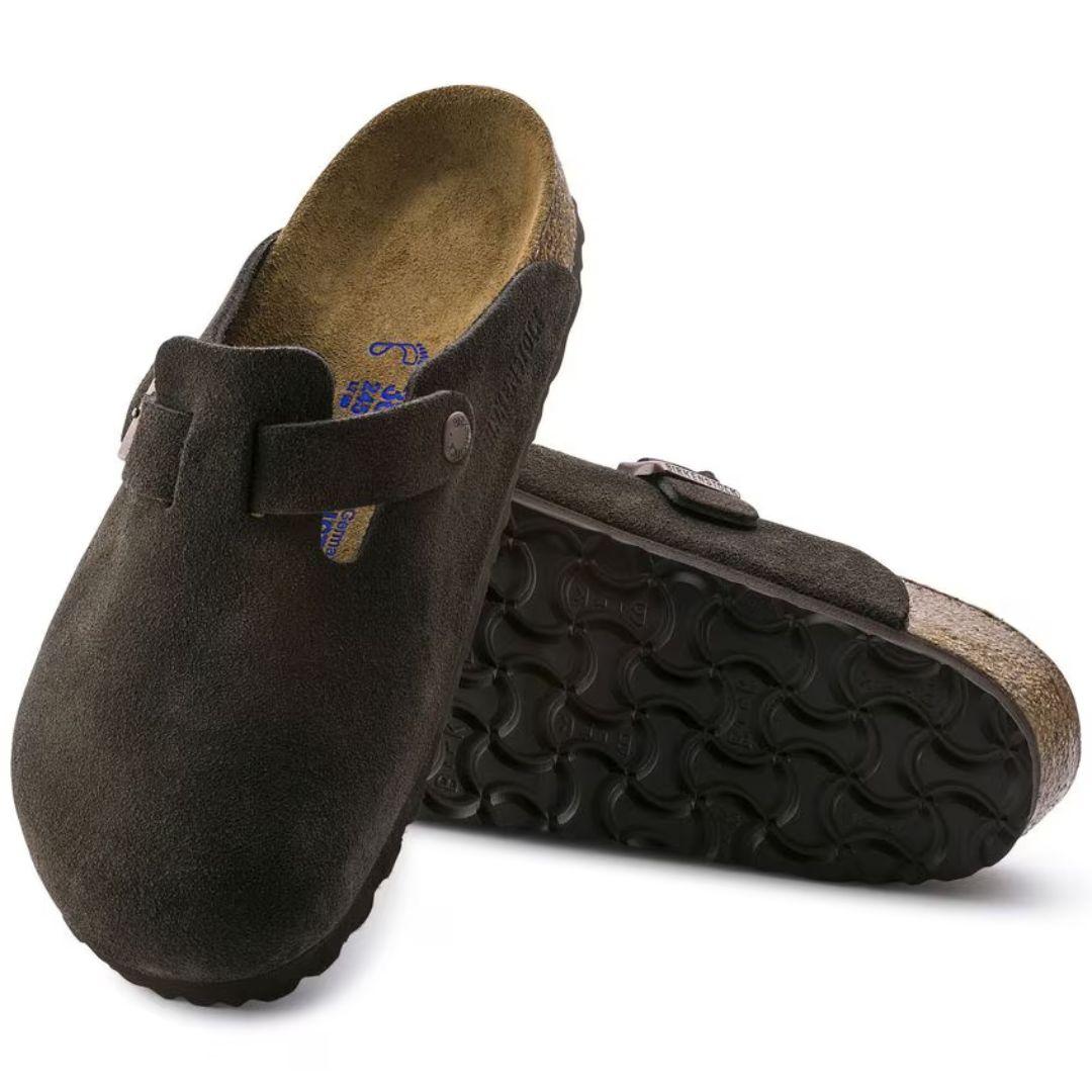 Birkenstock Boston Soft Footbed Suede Clog